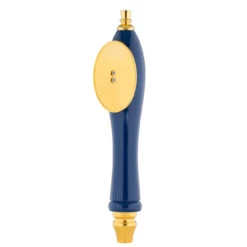 Pub Style Beer Tap Handle With Oval Shield -Bar Supplies puboval1 blue 01573.1590771868