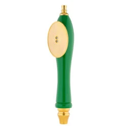 Pub Style Beer Tap Handle With Oval Shield -Bar Supplies puboval1 green 39024.1590771868