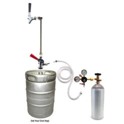Rod & Faucet System - 5lb CO2 Tank