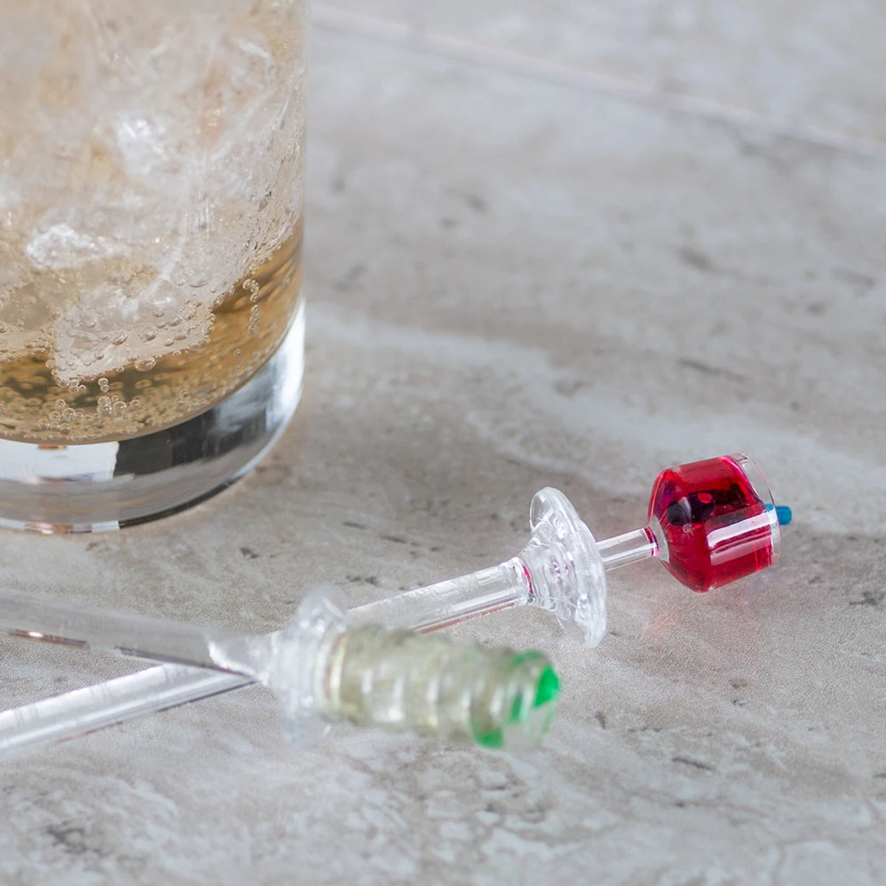 Happy Hour Drink Swizzle Stick Stirrers - Set Of 10 - Image 5