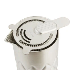 Double Walled Stainless Steel Diamond Weave Mixing Pitcher With Strainer - 500ml -Bar Supplies smp130 double walled yarai mixer 3 65486.1590772345