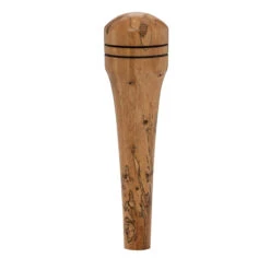 KegWorks 6" Wood Beer Tap Handle - Spalted Tamarind -Bar Supplies taphandletamarind6 kegworks 6 inch wood beer taphandle spalted 002 18237.1590772478