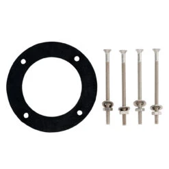 "T" Style Pedestal Draft Beer Tower - Stainless Steel - 3" Column - Air Cooled - 4 Faucets -Bar Supplies tt4cr stainless steel 4 tap draft beer kegerator t tower 0006 64109.1590772563