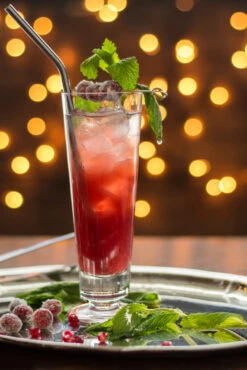 Urban Bar Handmade Retro Sling Footed Cocktail Glasses - 11 Oz - Set Of 2 -Bar Supplies ub15 urban bar handmade retro footed sling cocktail glasses 02 61670.1590772593