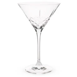 Urban Bar Ginza Cut Crystal Martini Glasses - 7 Oz - Set Of 6 -Bar Supplies ub4833 urban bar ginza cut crystal martini glasses 7 oz set of 6 01 12099.1590772692
