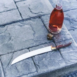 Viski Belmont Stainless Steel Champagne Saber -Bar Supplies viskibelmont champagne sabre 72908.1590764689