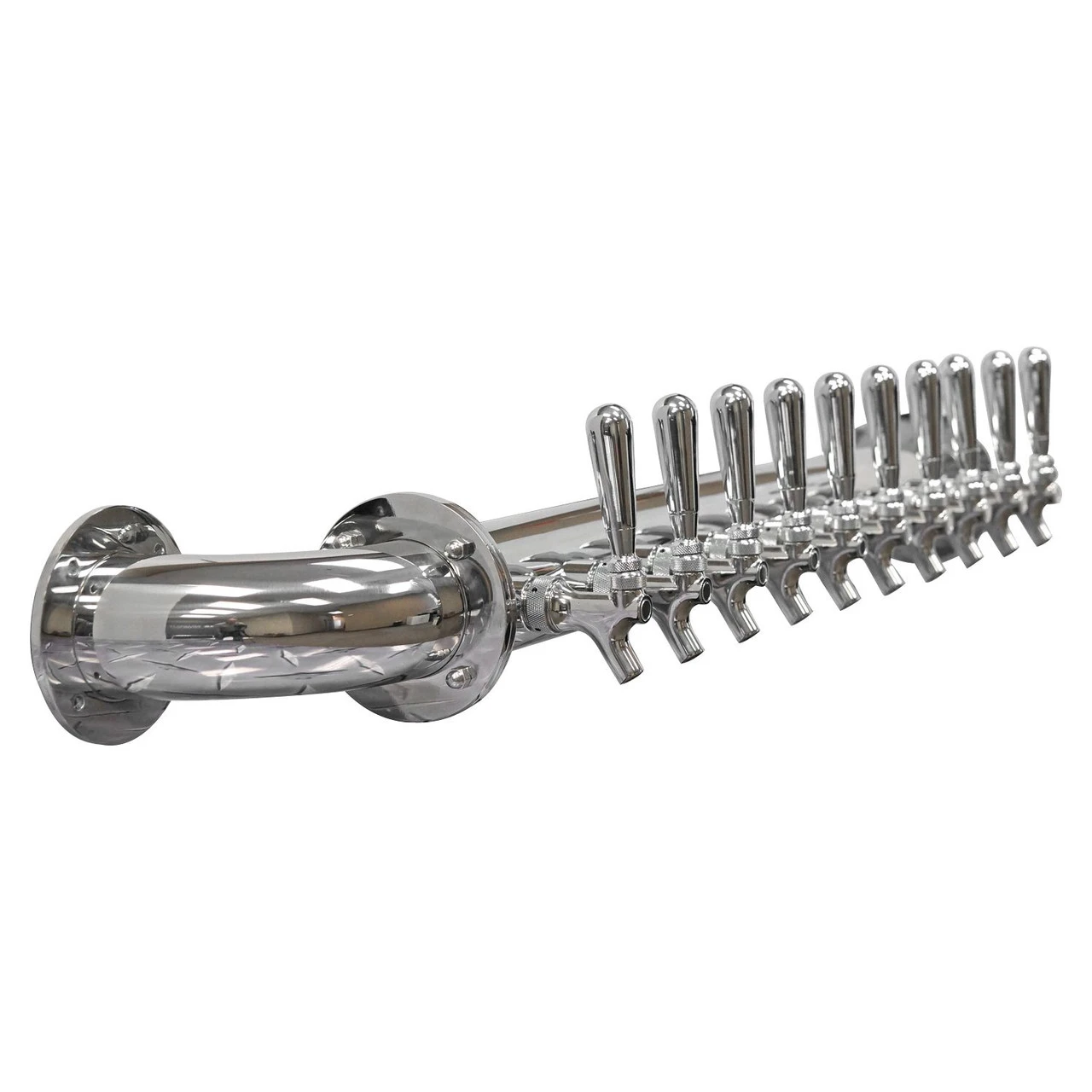 Wall Mount Rail Draft Beer Tower - Glycol Cooled - 6 To 12 Faucets 4 Wall Mount Rail Draft Beer Tower - Glycol Cooled - 6 To 12 Faucets - Image 2