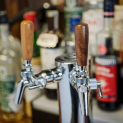 KegWorks 3" Wood Beer Tap Handle - Walnut -Bar Supplies woodentaphandles walnut v3 1 08820.1590772481